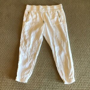 Athleta Cabo Linen Joggers